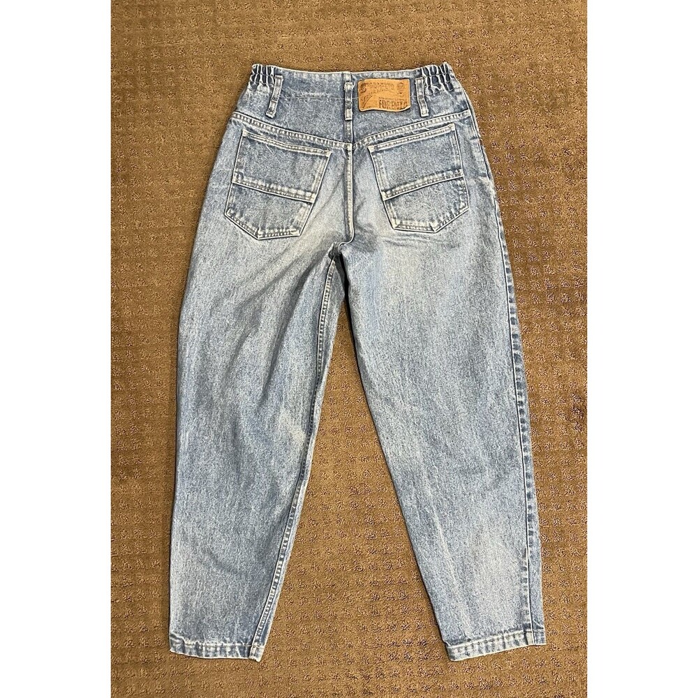 Vintage FORENZA Starletto “Mom” Jeans Size 10 Hong Kong 30x29 80s High Waist